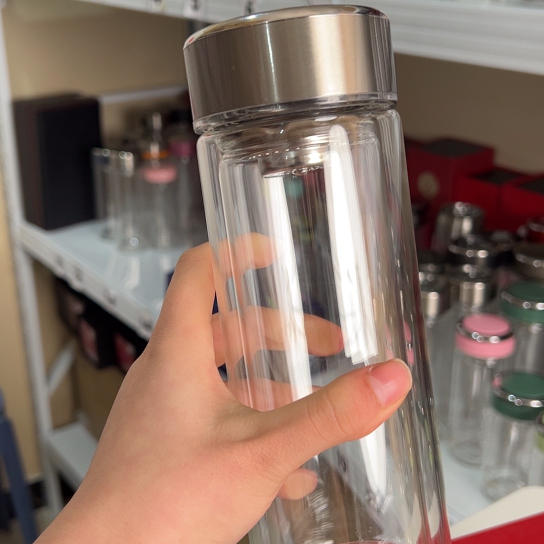 【闪购商品】双层365毫升升高硼硅