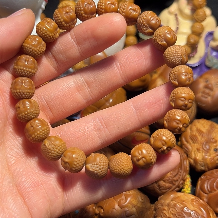 橄榄核手串/手链猴头1.1宝宝佛