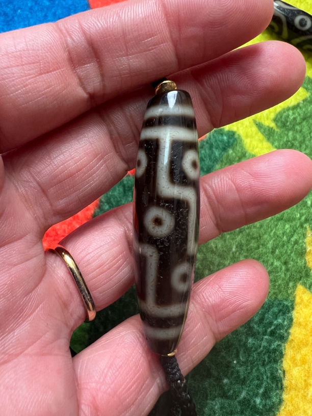 合金手链 老冯黑金纯手工折线九眼