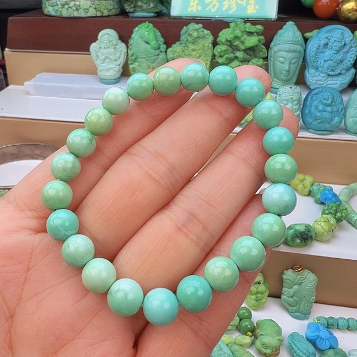 未镶嵌绿松石项链