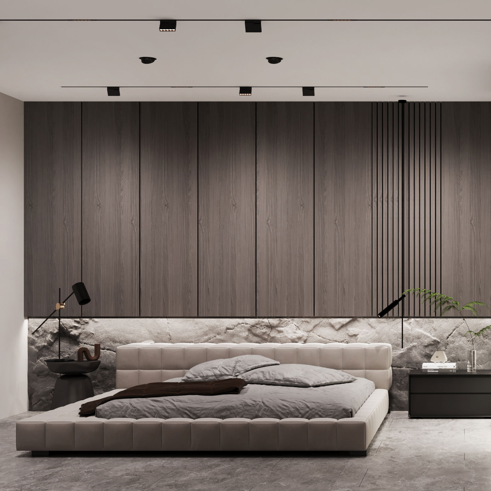 夏季天丝精致高奢数码印花款四件套床品-天生主角