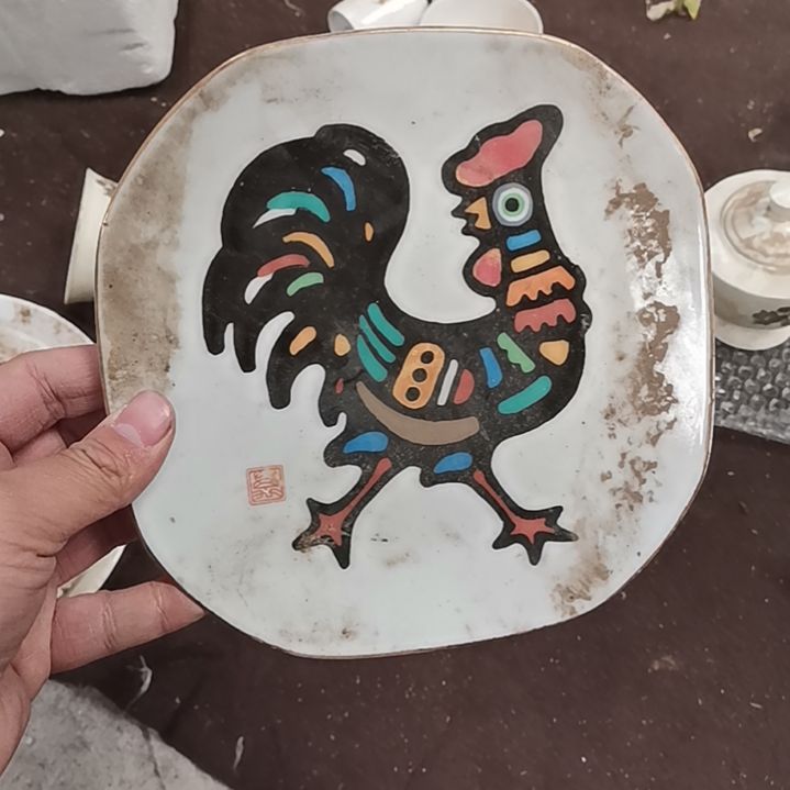 摆件，烧制问题都是正常的，104