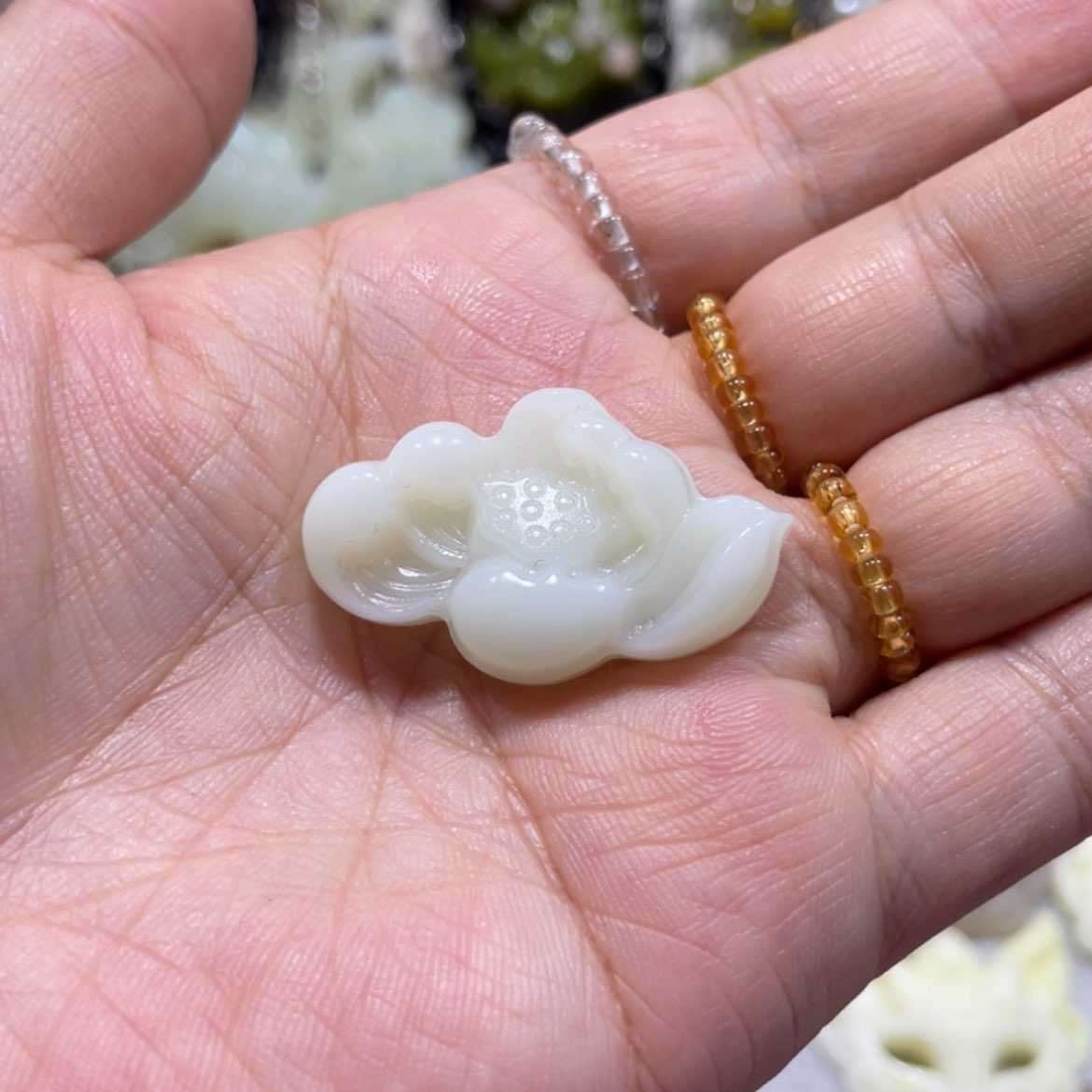 【闪购商品】岫玉颈饰未镶嵌65吊坠