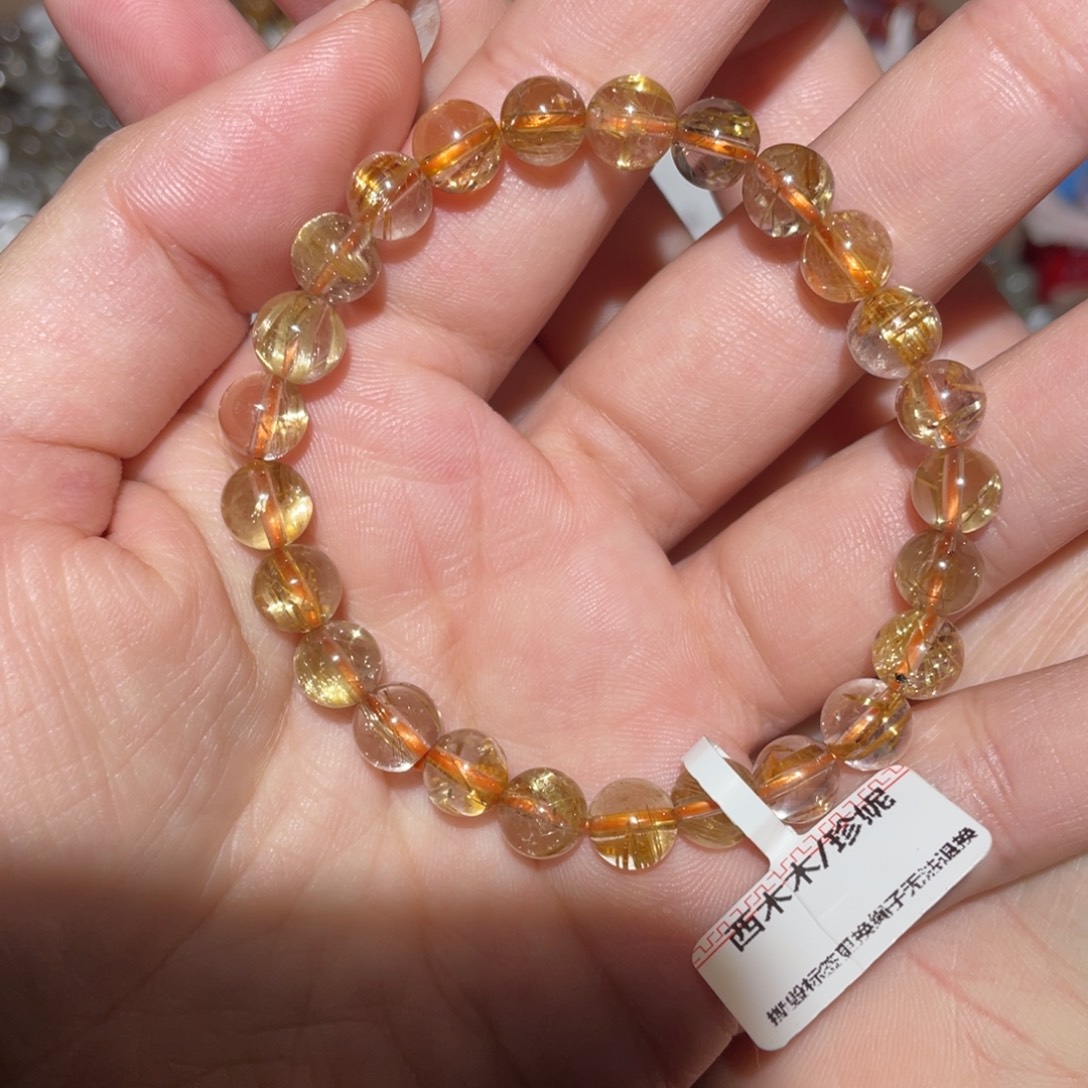 水晶手链未镶嵌手链