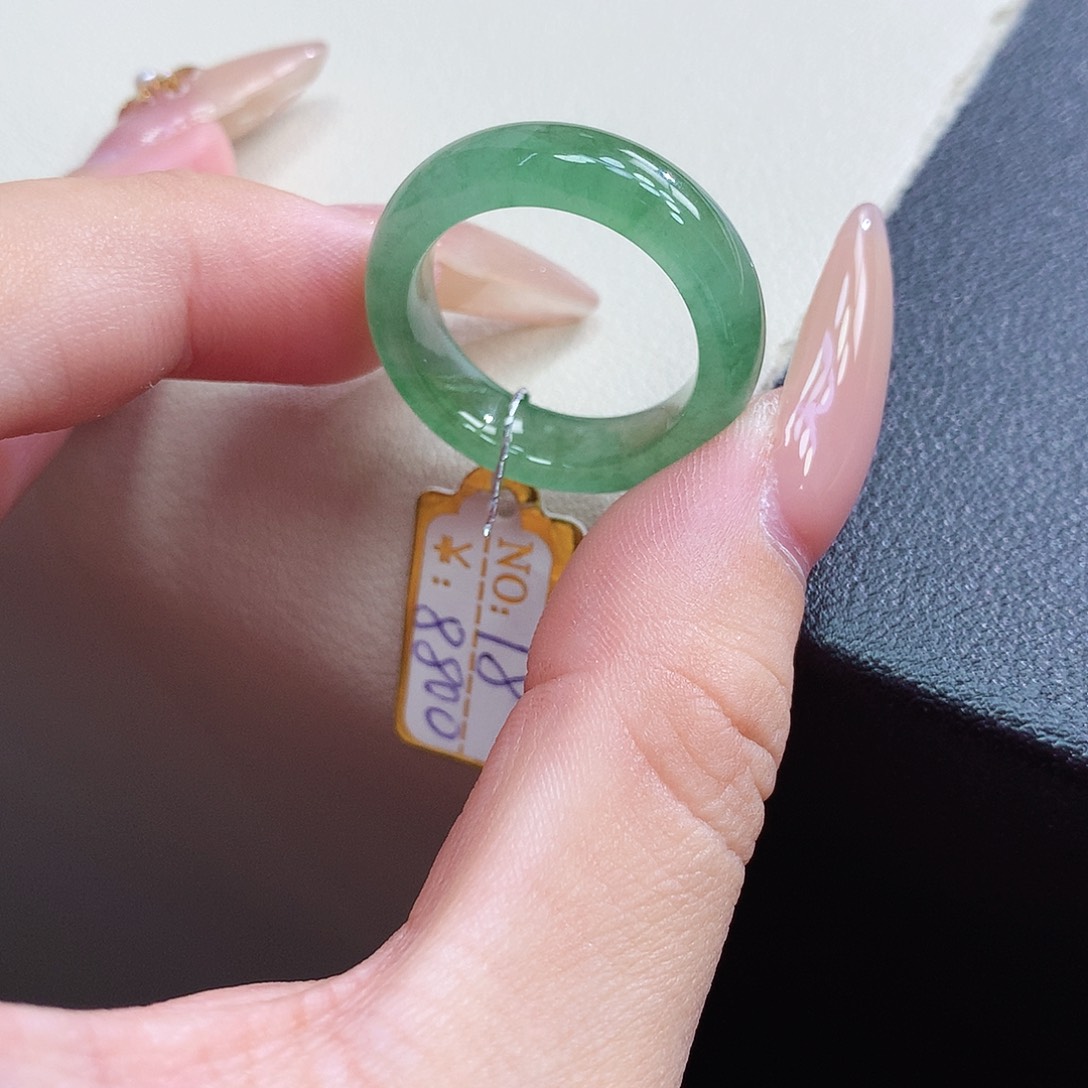 未镶嵌戒指翡翠18号