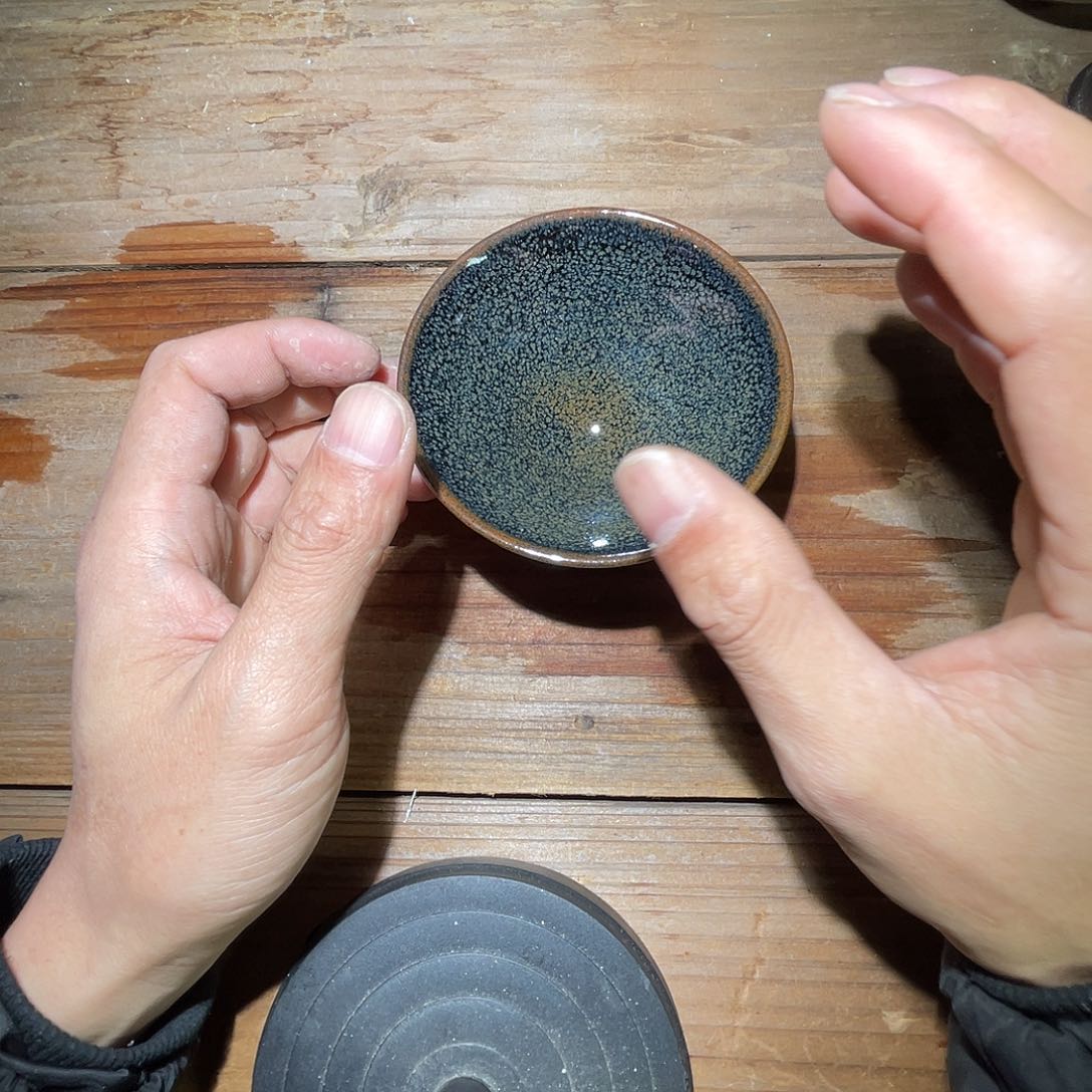 茶盏建盏作品柴烧13