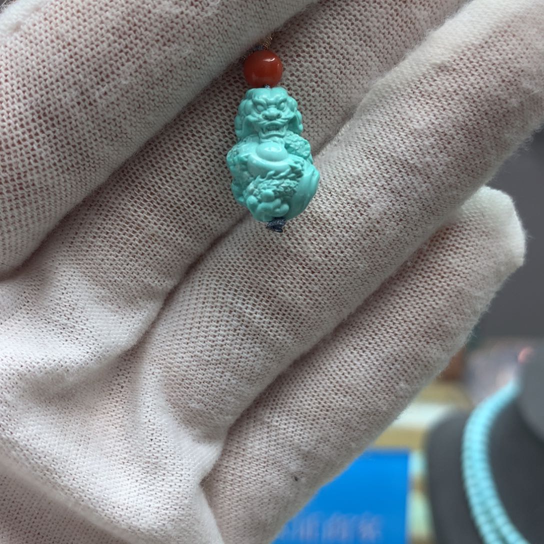 绿松石挂件未镶嵌