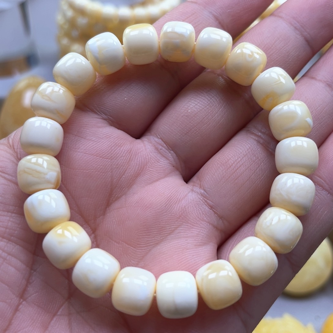 琥珀手链未镶嵌手串