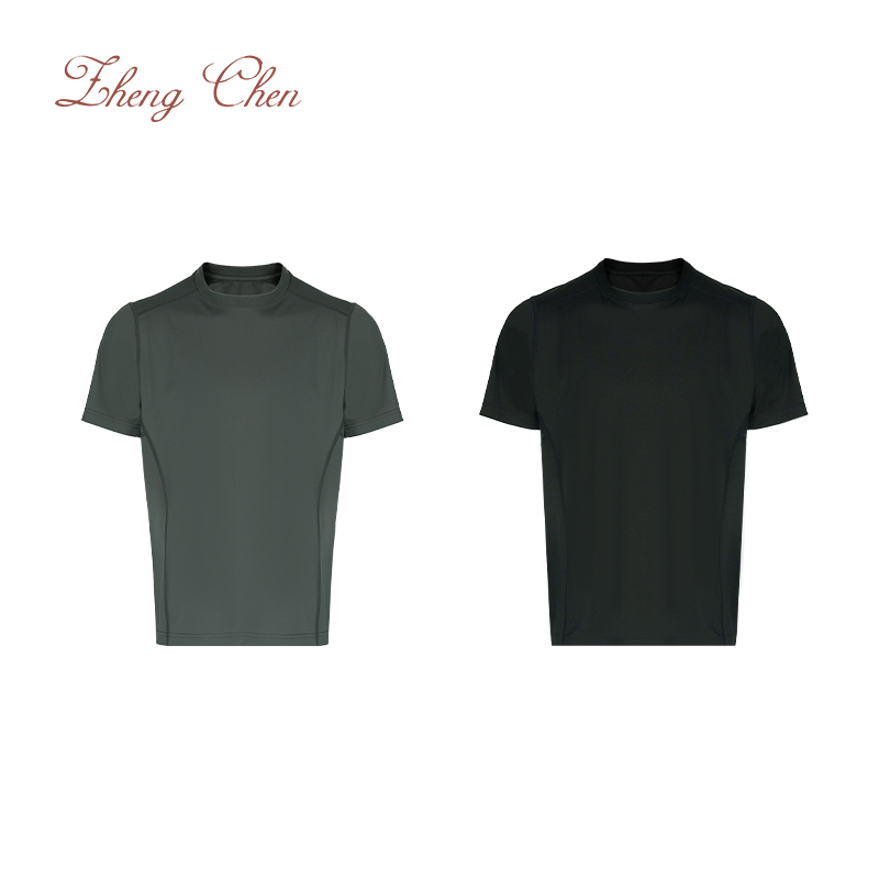 桑蚕丝锦纶混纺0触感冰爽立裁T恤 P-T96296