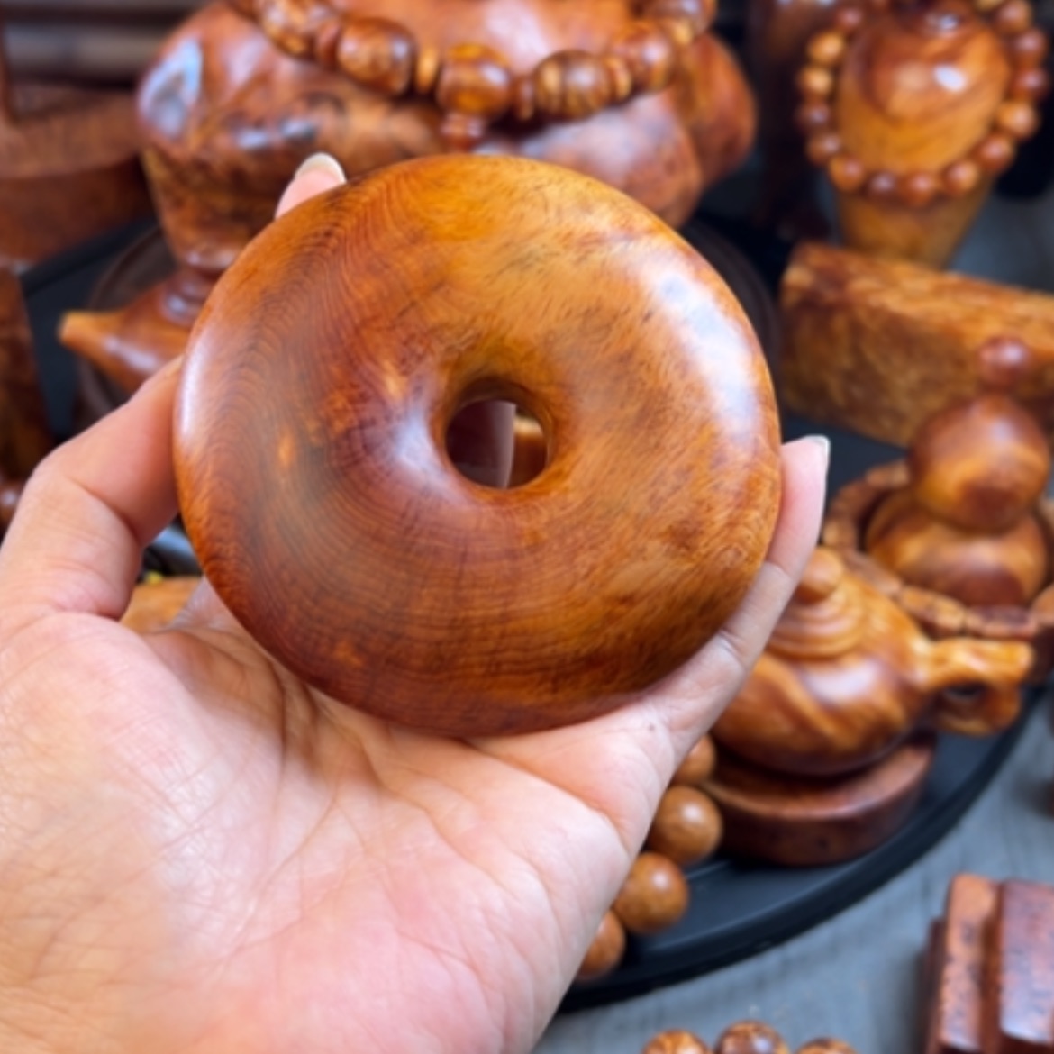 【闪购商品】松木（琥珀木）把件