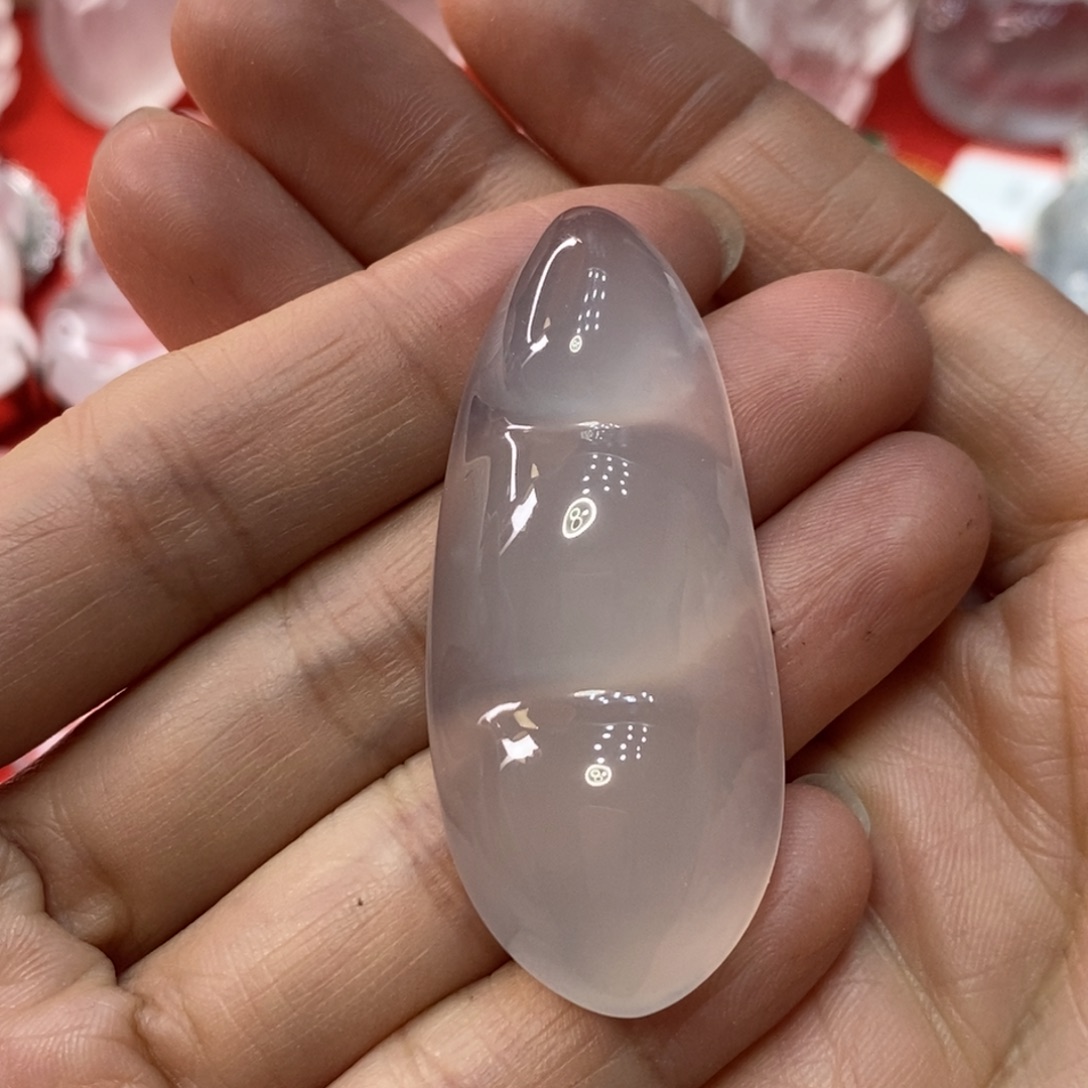 石英质玉未镶嵌吊坠