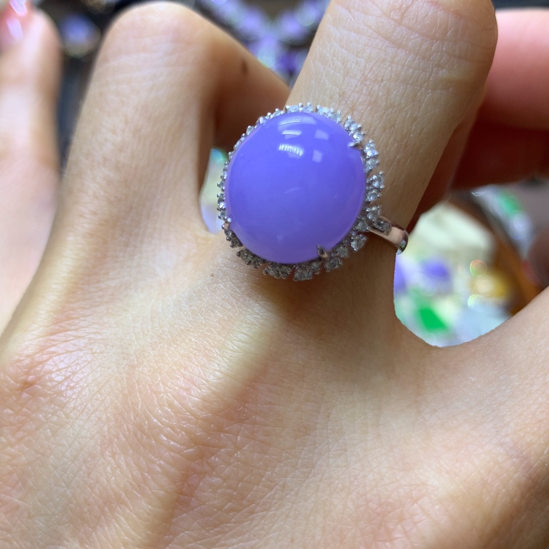 【闪购商品】翡翠颈饰18K金镶嵌翡翠