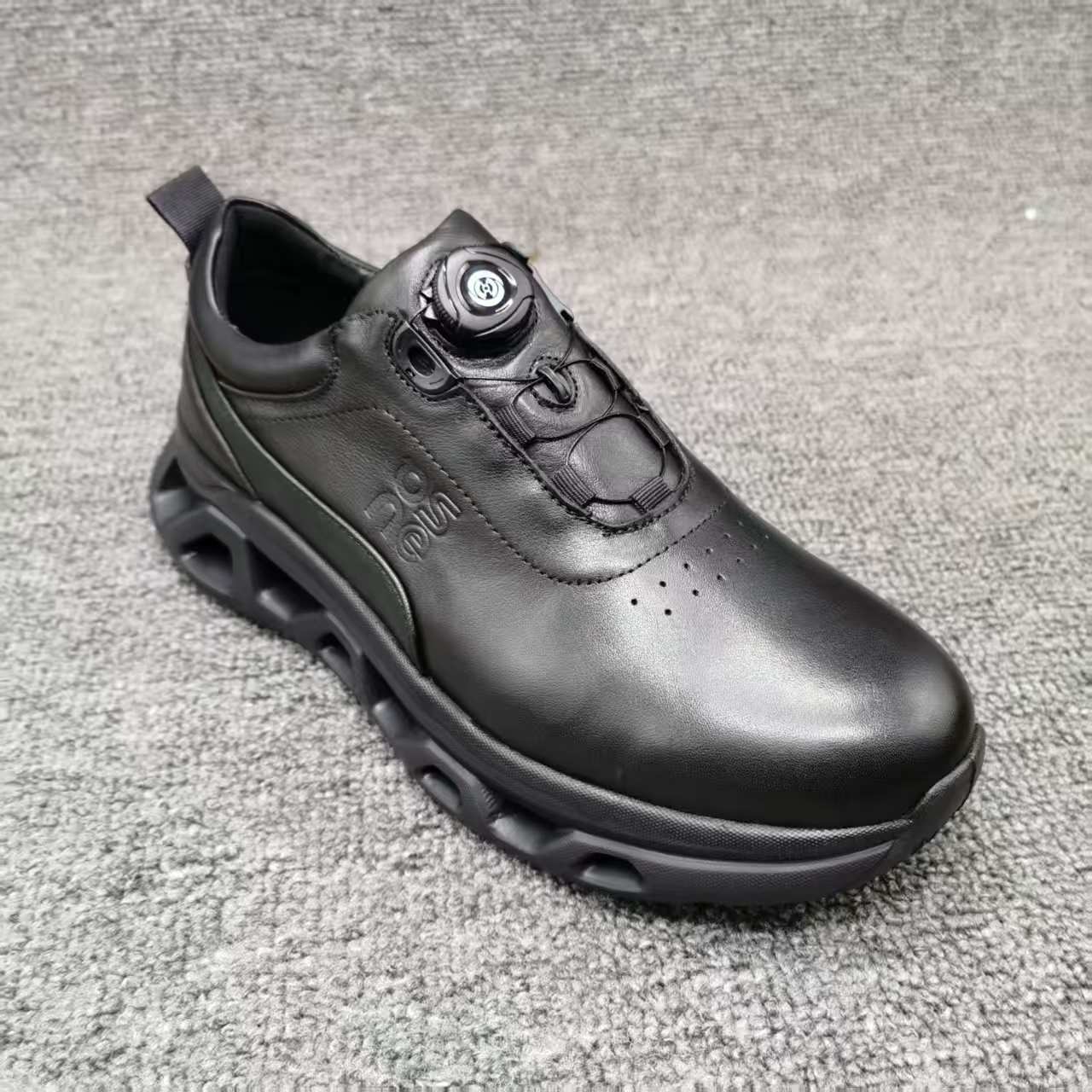 ONSE6226秋冬季男士跨界多功能户外商务头层牛皮跑鞋皮鞋