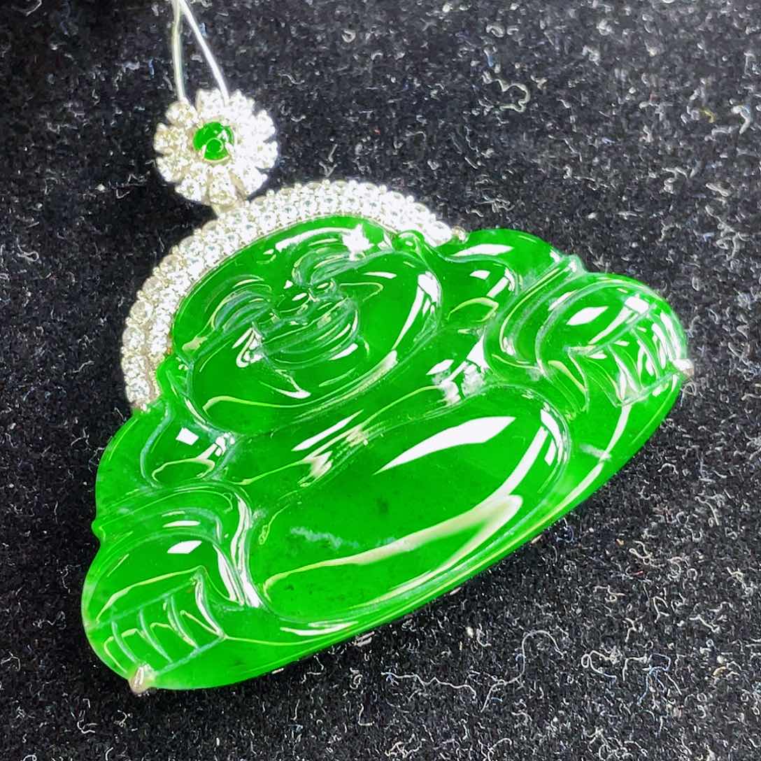 翡翠吊坠(不含链)未镶嵌