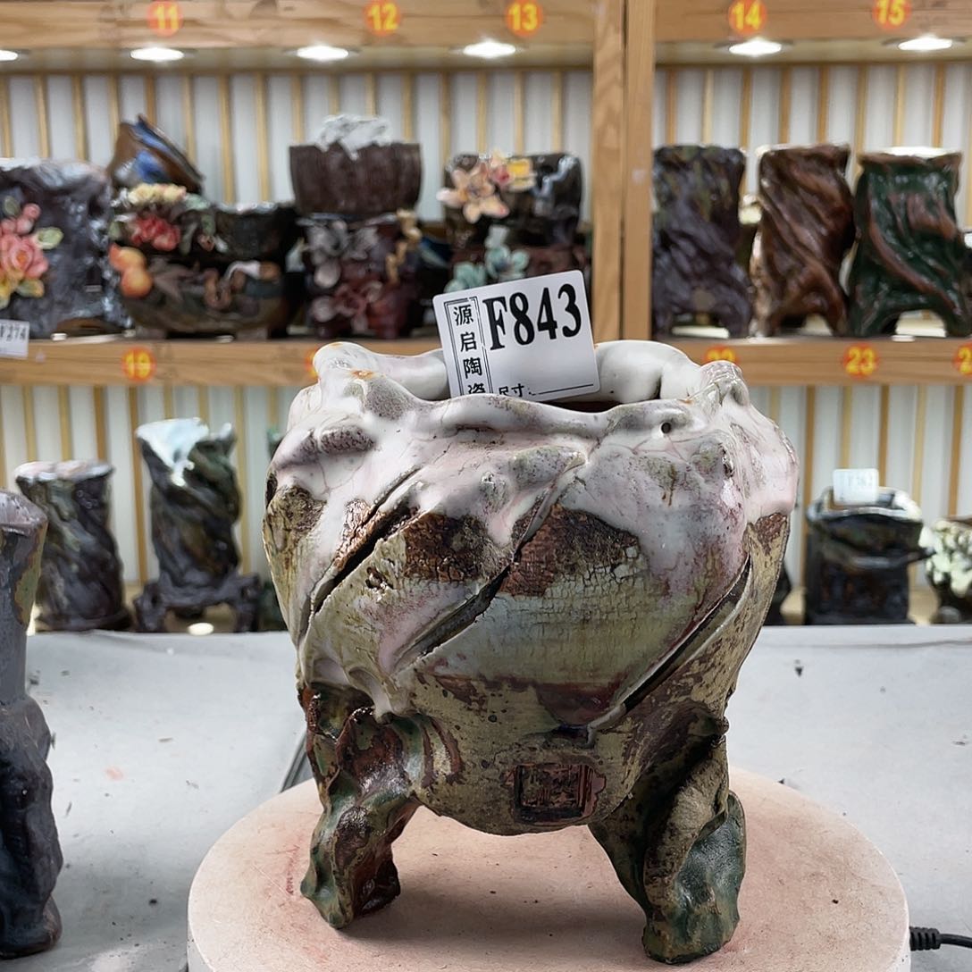 紫砂花盆手工制作默认微瑕843