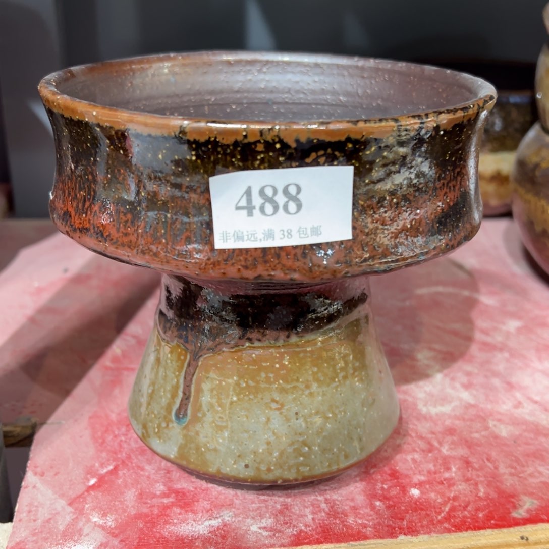 红陶口14 景德镇手工花盆