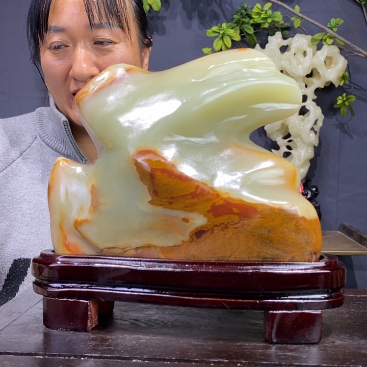 石材精品古青石摆件