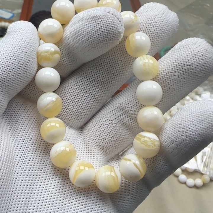 白玉菩提吊坠白色6046