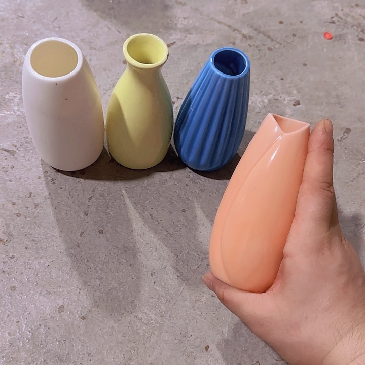 瓷片瑕疵12厘米组合4个87号组合