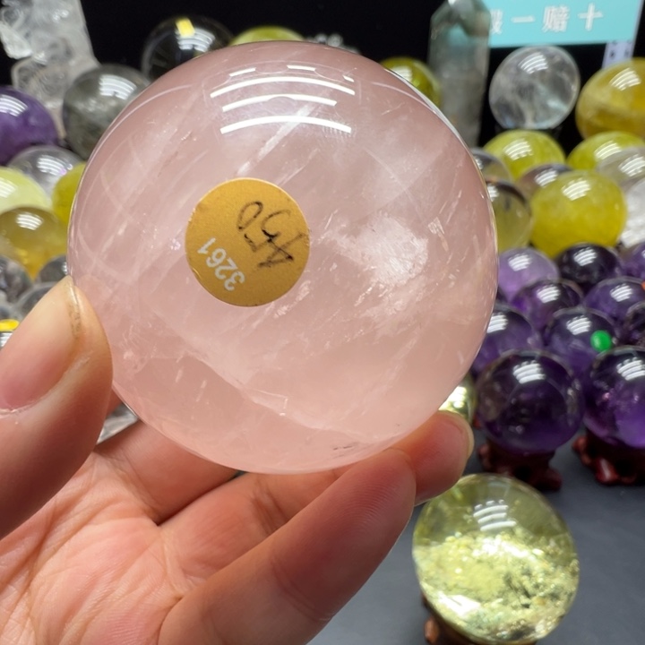 快***柚珠宝半成品水晶未镶嵌C3261