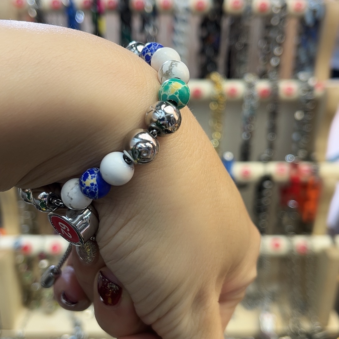 无铜合金新款多巴安手链