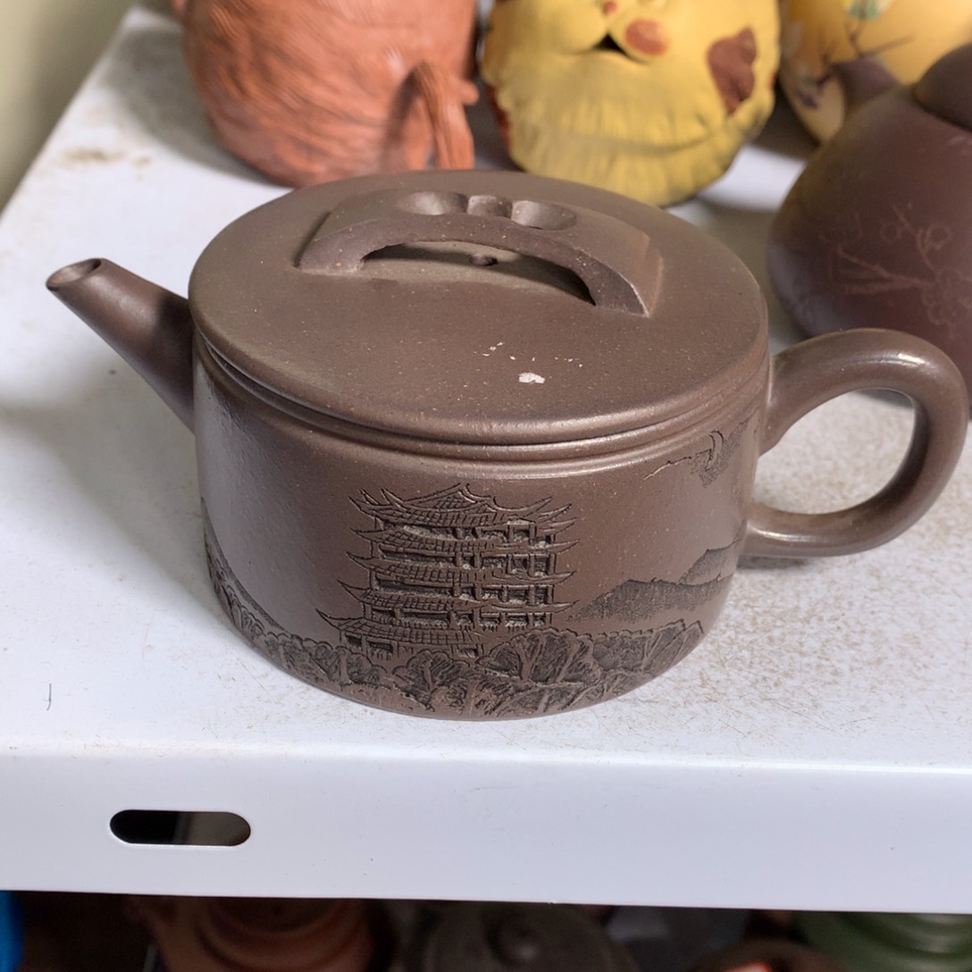 紫砂茶壶原矿手工48