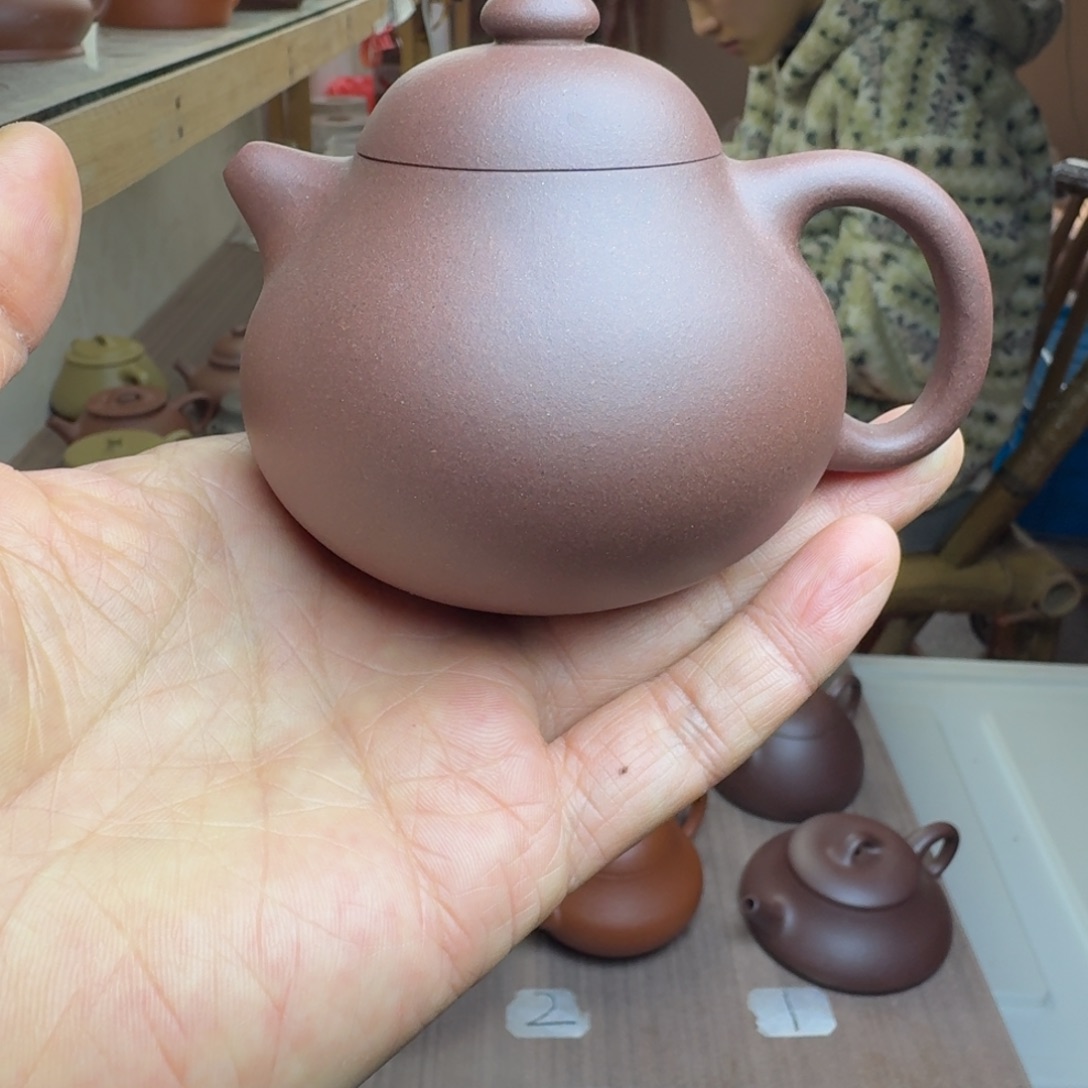 双***铁茶壶紫砂容量190cc
