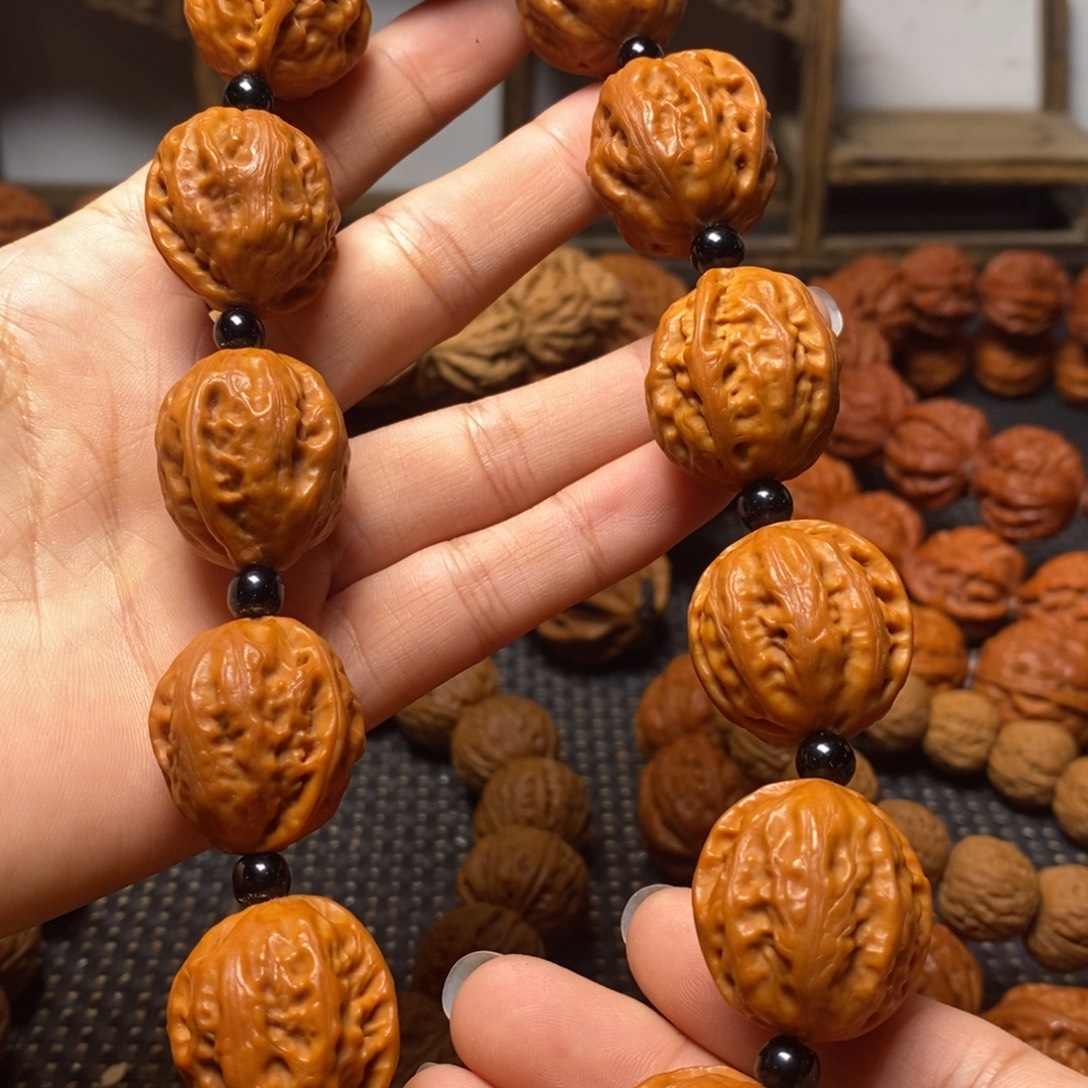 文玩核桃手串官帽八棱手持