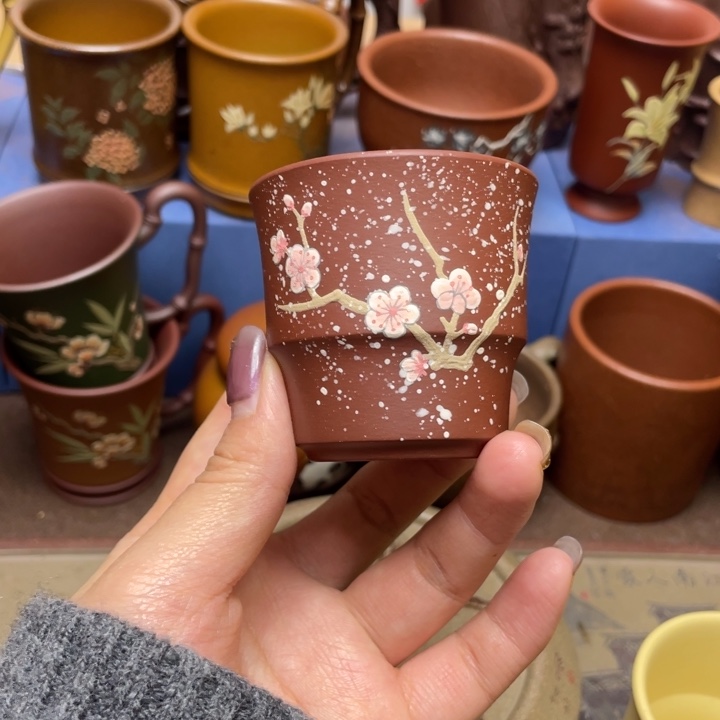 紫砂茶杯紫砂主人杯