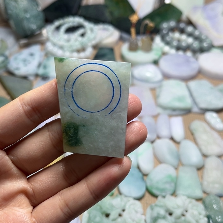 天***影定制翡翠未镶嵌A货