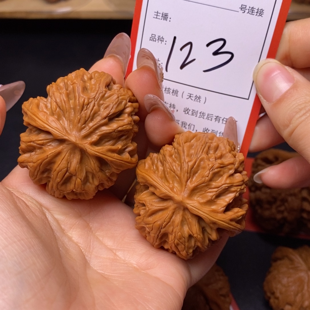 文玩核桃把件4！3苹果123