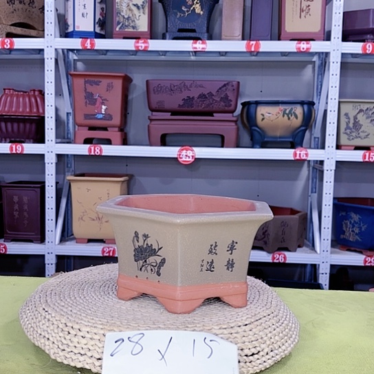 紫砂花盆宜兴紫砂厂