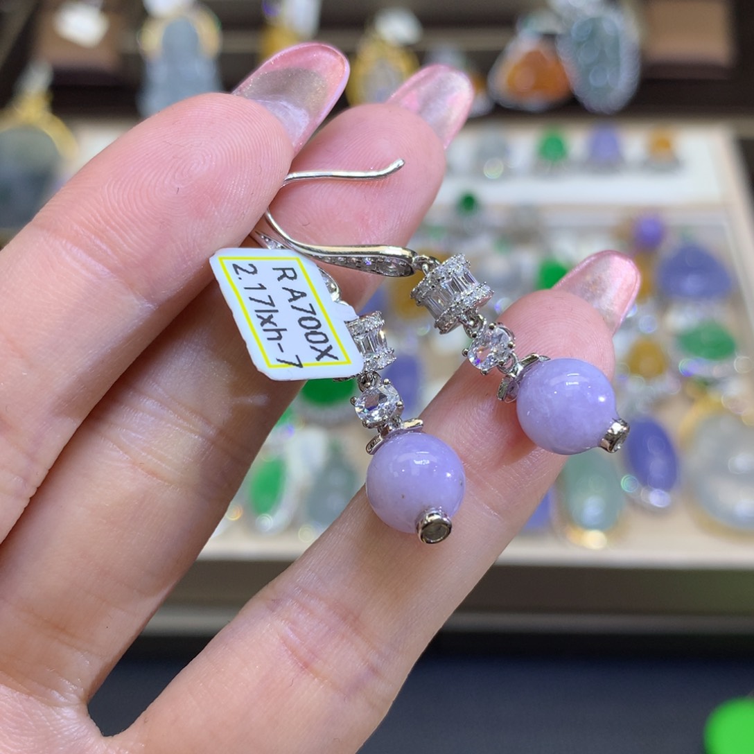 翡翠颈饰银S925镶嵌翡翠