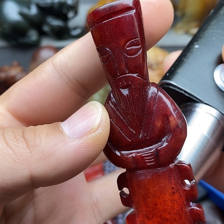 未镶嵌蛇纹石玉颈饰