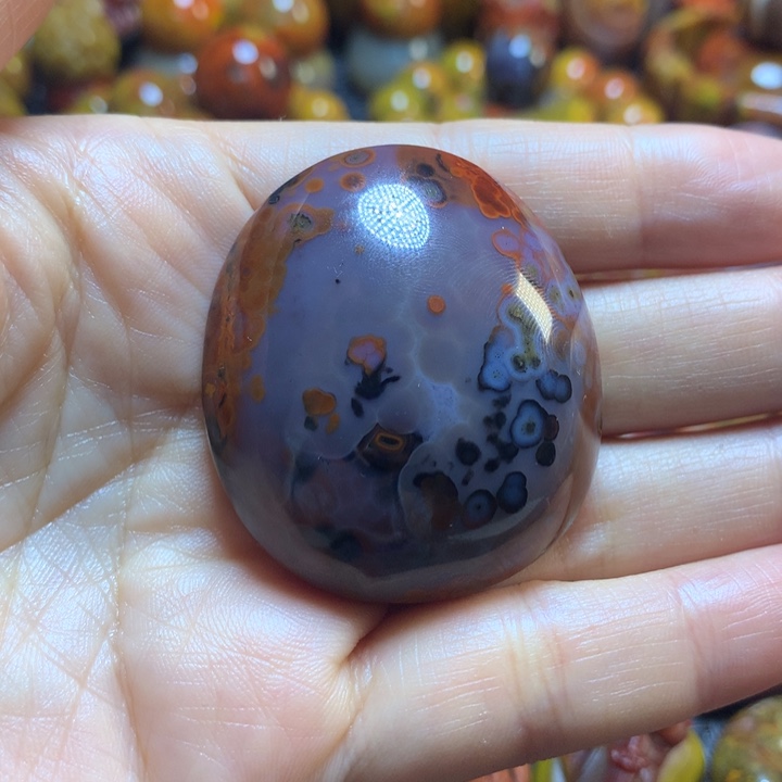 玛瑙/玉髓战国红未镶嵌