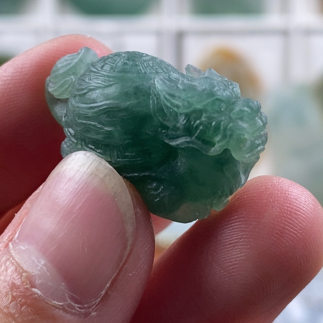 未镶嵌定制翡翠龙龟