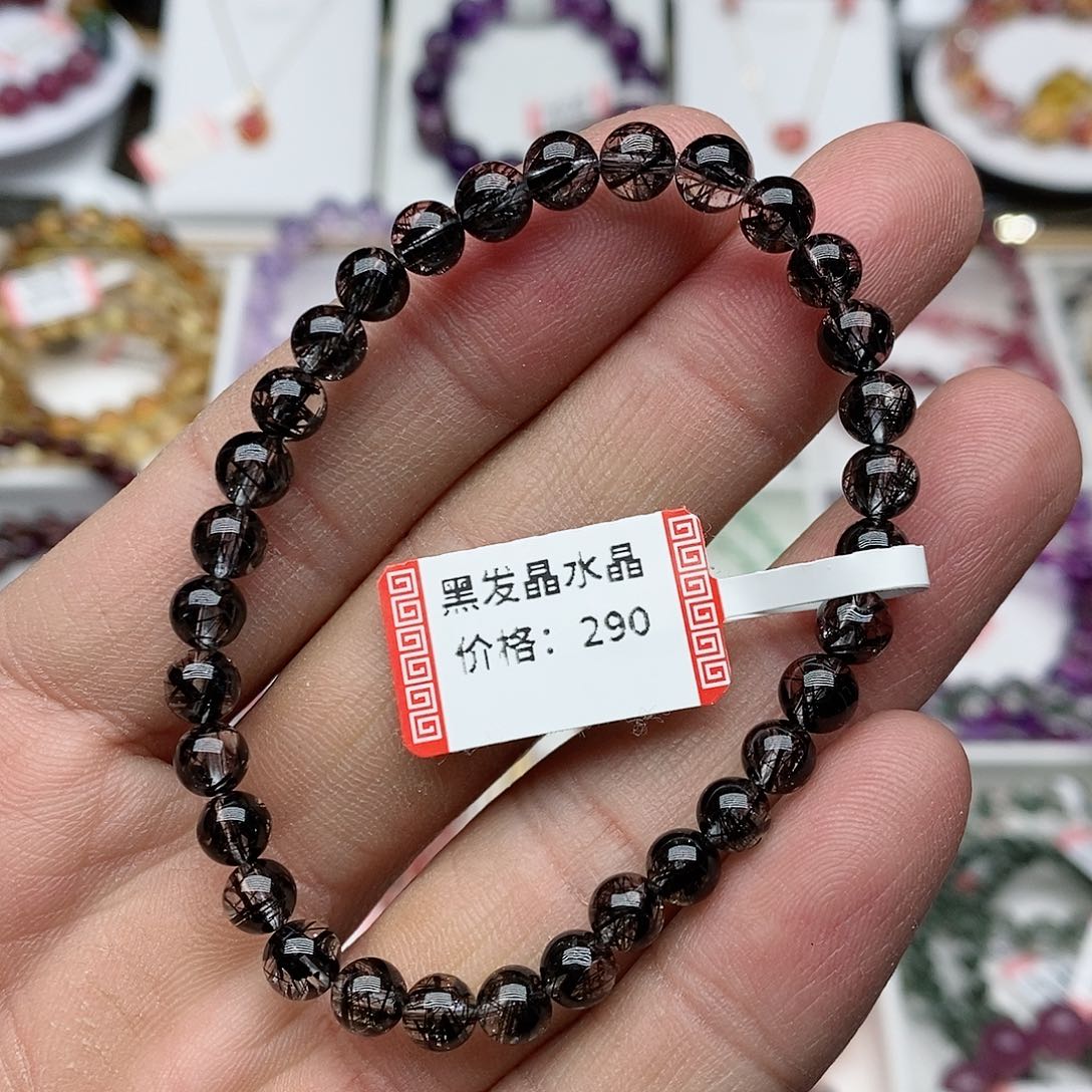 水晶手链未镶嵌水晶单圈手链未镶嵌