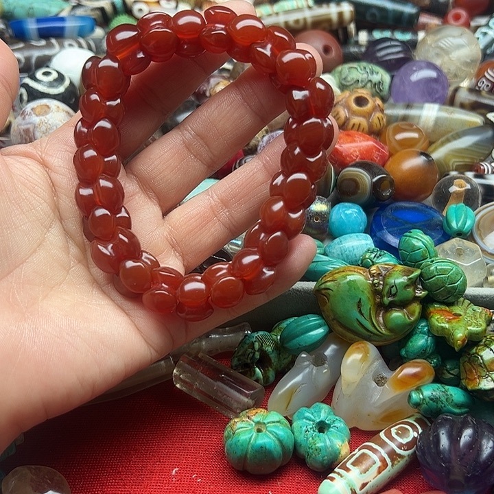 玛瑙/玉髓未镶嵌颈饰