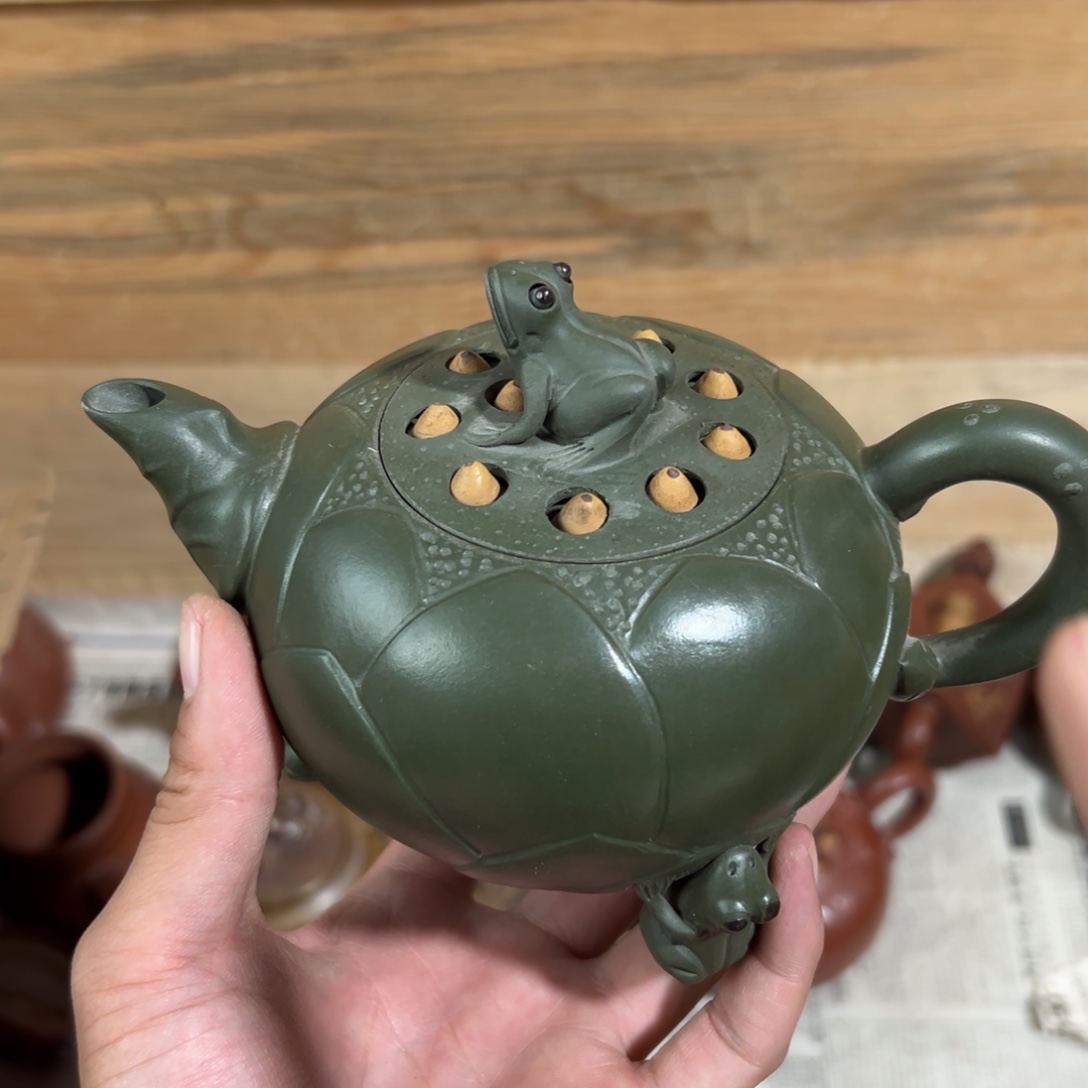 紫砂茶壶老厂紫砂壶一件！