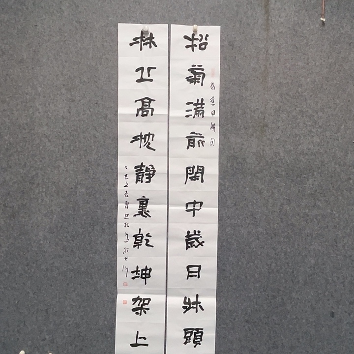 书法曹述林书法作品软片