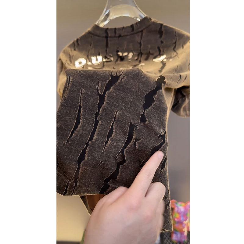 BW短袖印花夏季圆领欧美简约男常规款T恤通用K-8888-EY