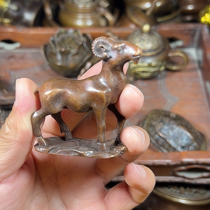 铜器客厅装饰摆件 