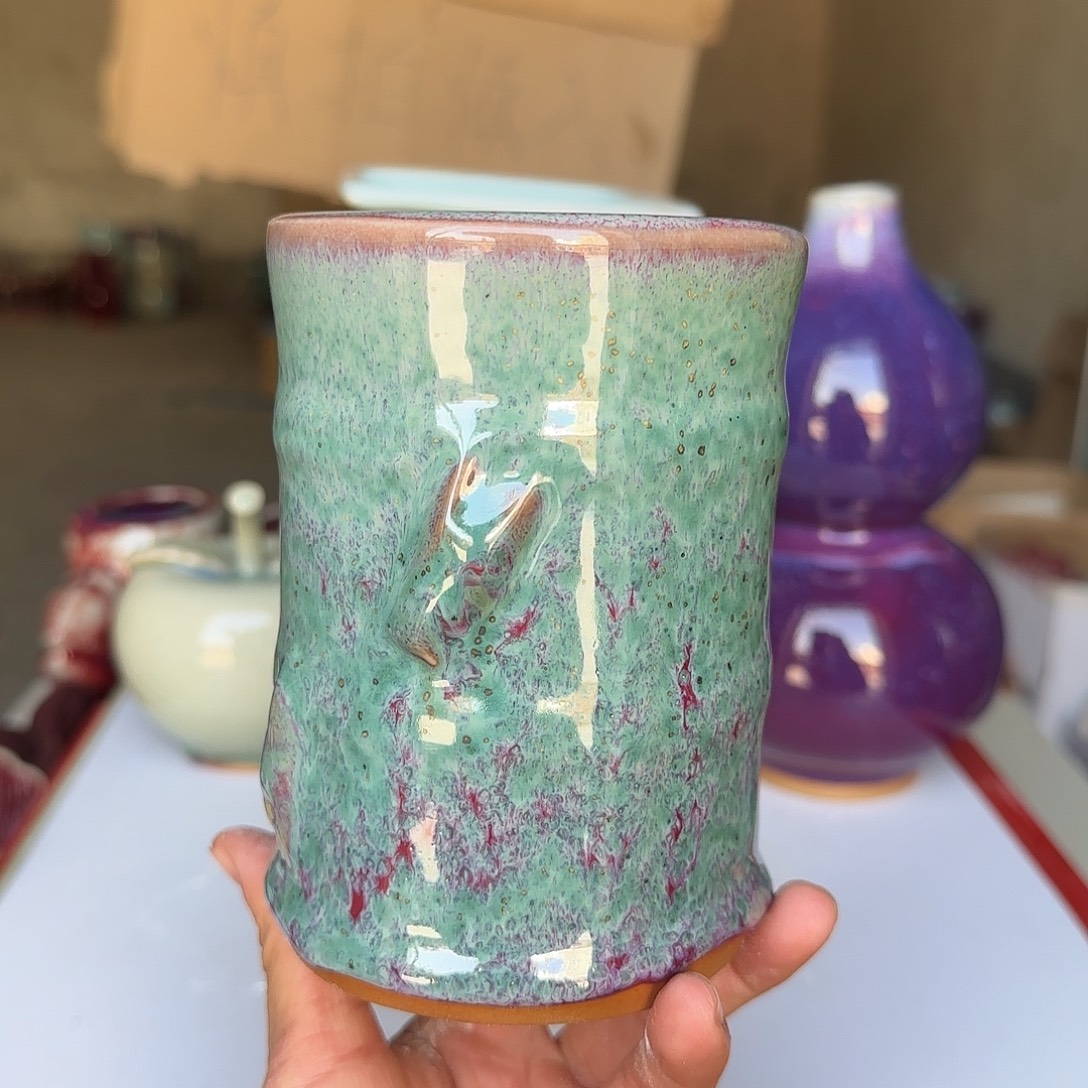 陶摆件郑家钧瓷摆件