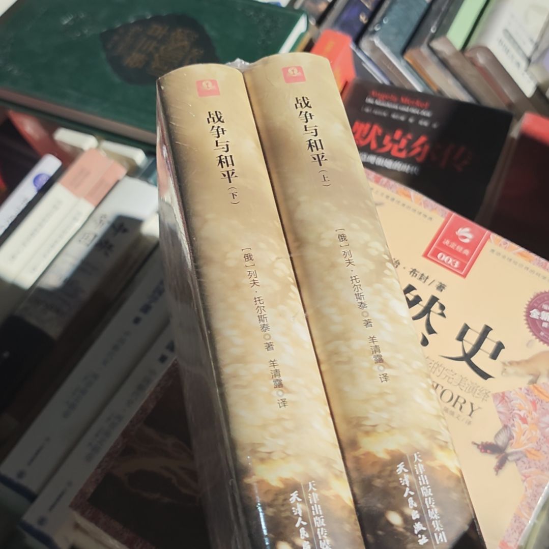 战争与和平精装塑封库存书