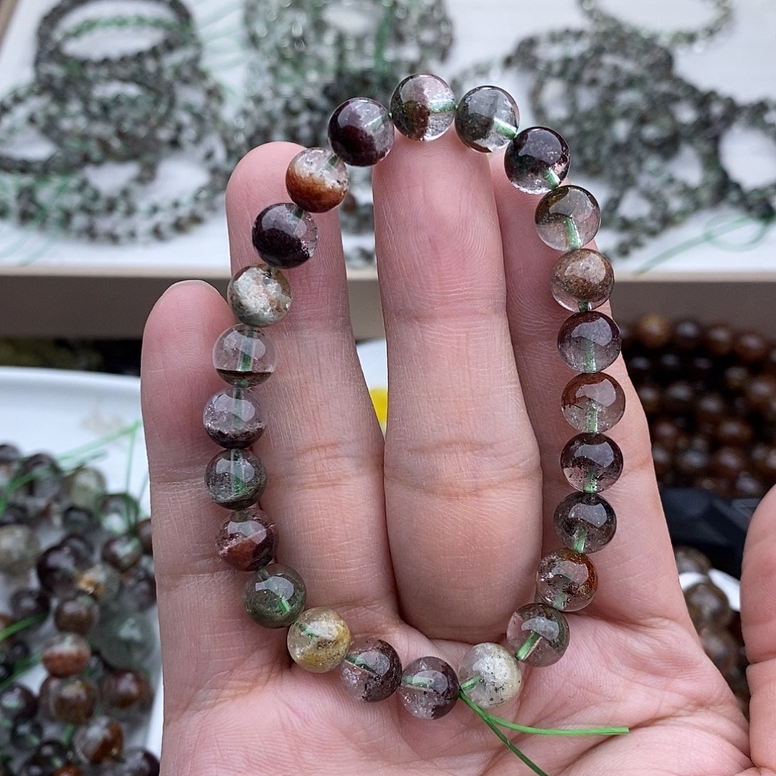 水晶手链未镶嵌佳*卡8