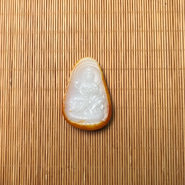 新疆和田玉如意观音39克