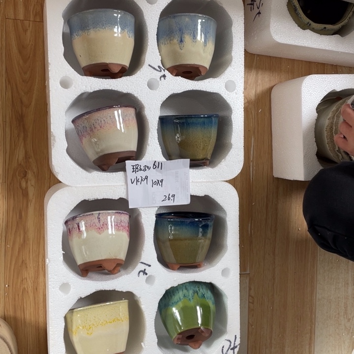 粗陶多肉花盆微瑕611