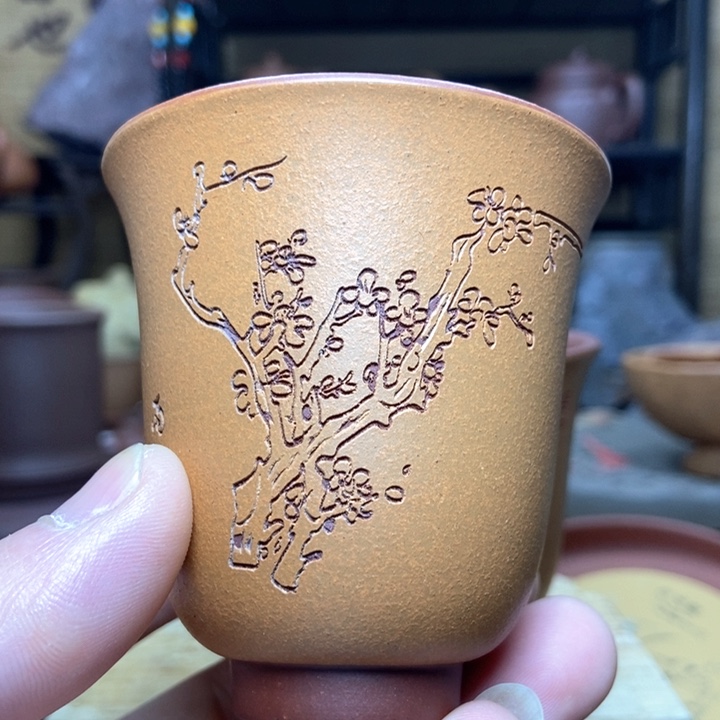 紫砂茶杯紫砂主人杯130