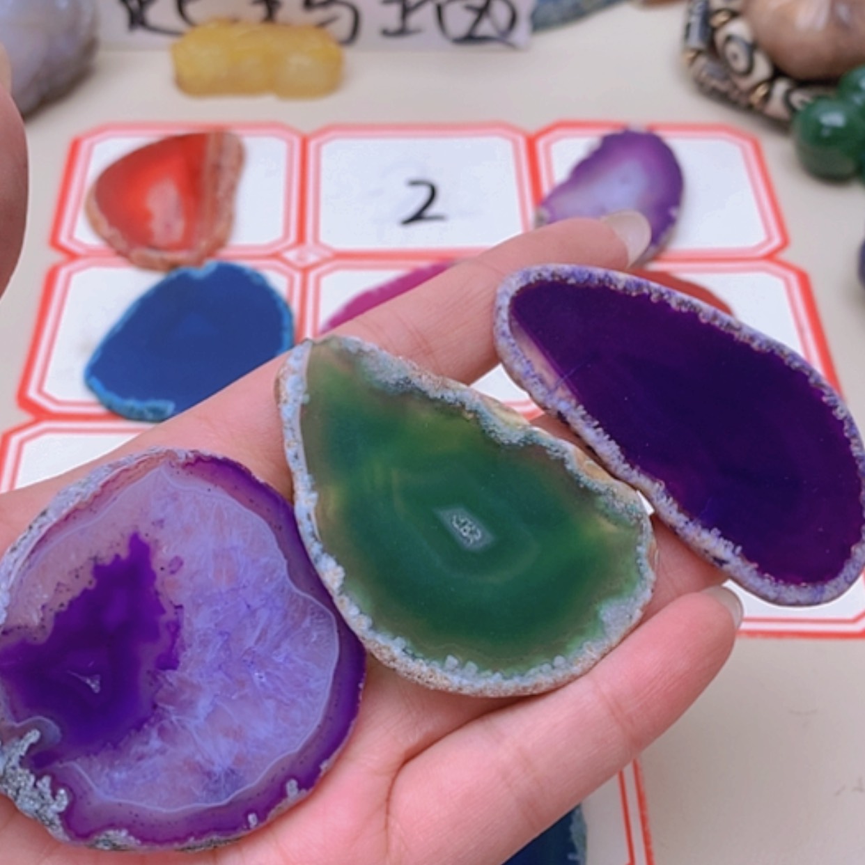 【闪购商品】未镶嵌玛瑙/玉髓珠宝半成品归***道