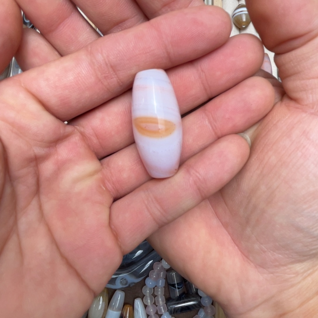 山***J玛瑙/玉髓未镶嵌吊坠(不含链)